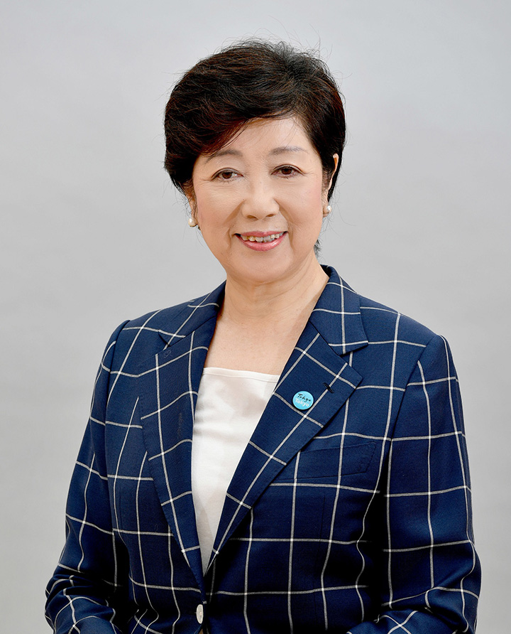 小池百合子都知事画像