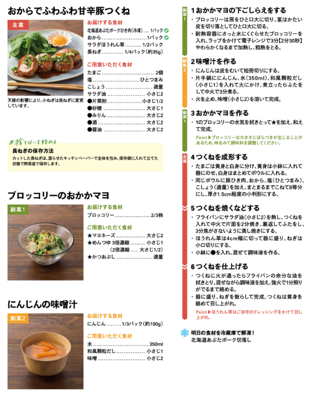 レシピ例画像