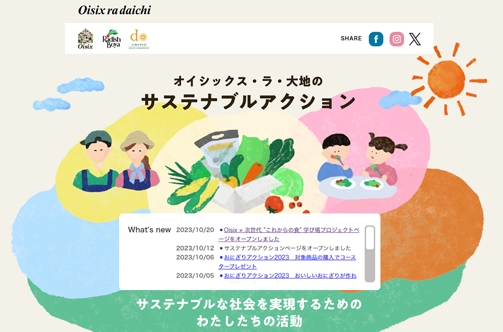 サステナブルアクション画像