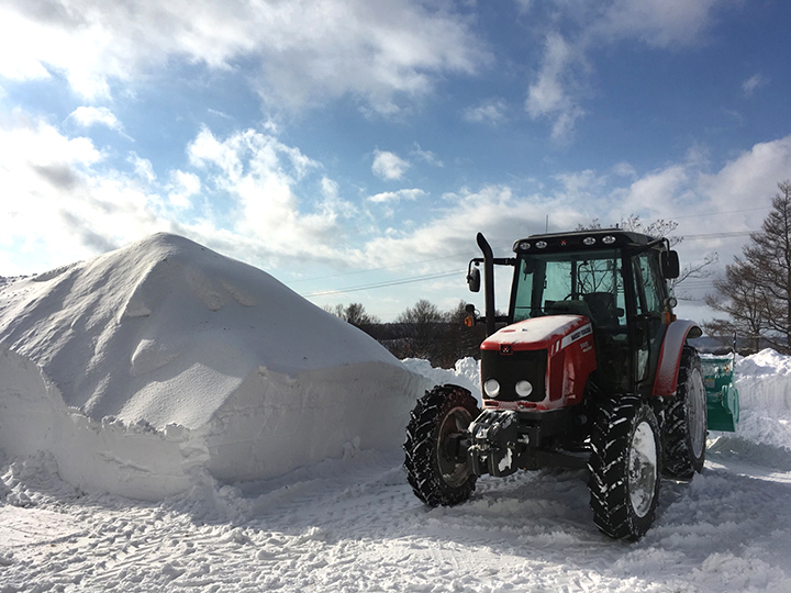 雪室の様子