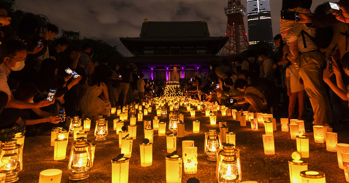 c*o様 絵画原画　　（DREAM light ） キャンドルとツリーの灯りに想 東京タワーが消灯 LiLiCoさんとKenta Dedachiさんのミニライブも「100