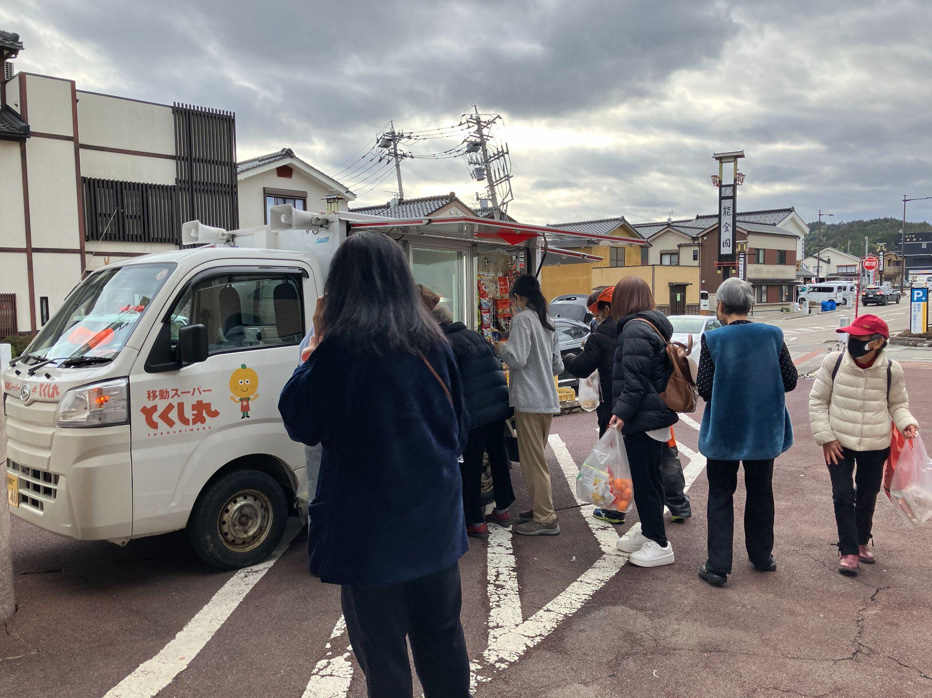 移動販売の様子