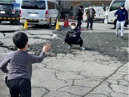 被災地支援の様子