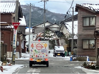 被災地支援の様子