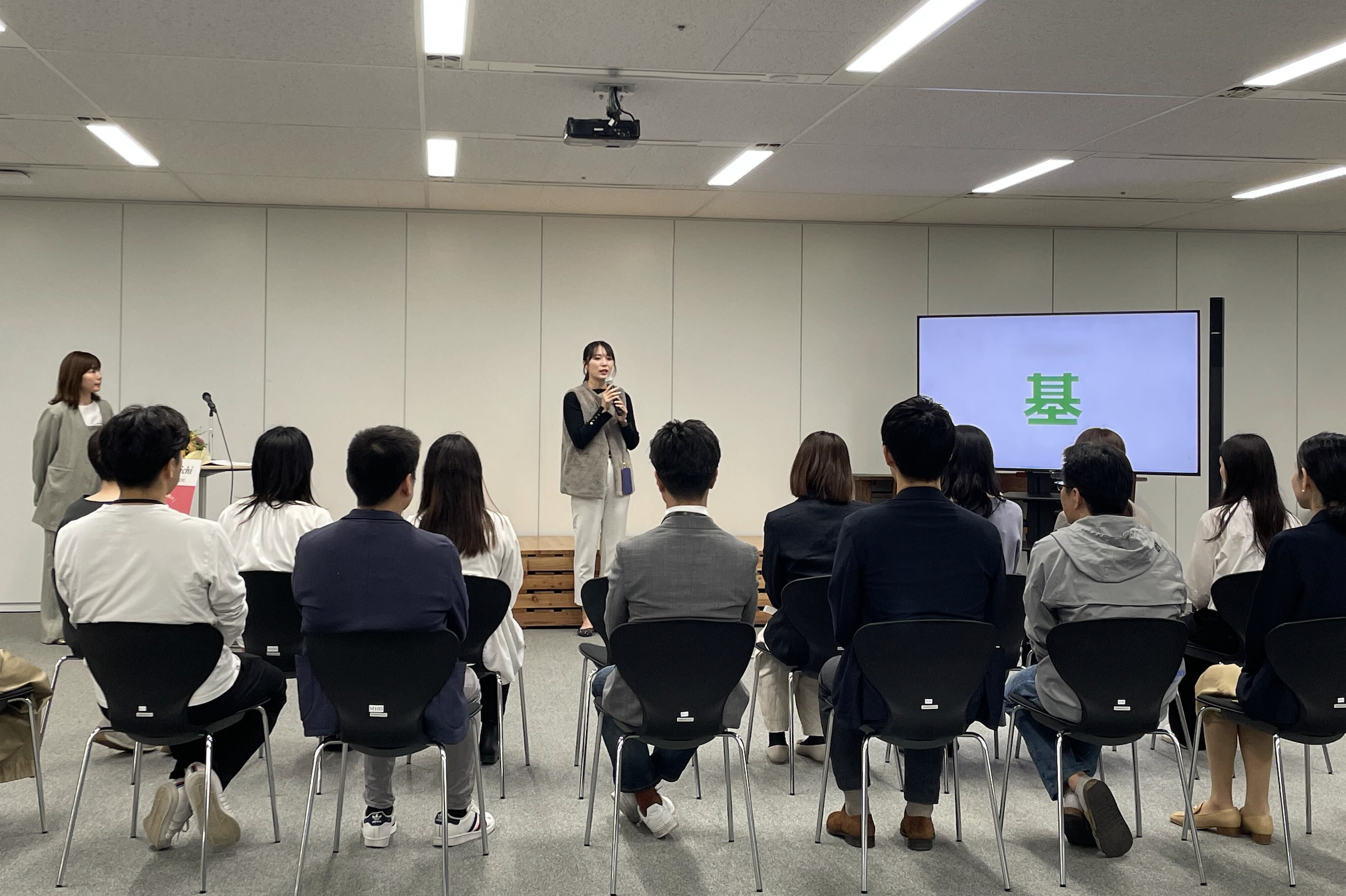 「復職式」の様子