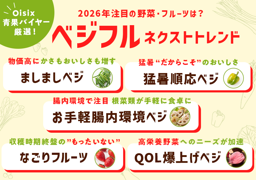 「ベジフルネクストトレンド」画像