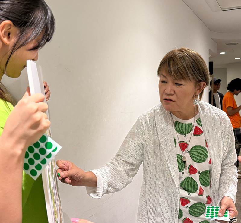 イベント風景山田邦子さん