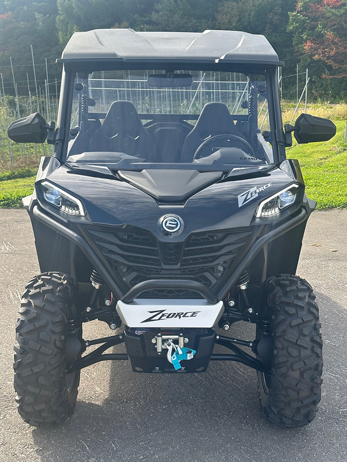 農園内を見周るために今年新たに購入したバギーの画像