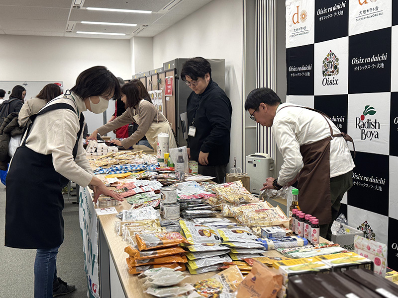 過去のフードパントリーの様子