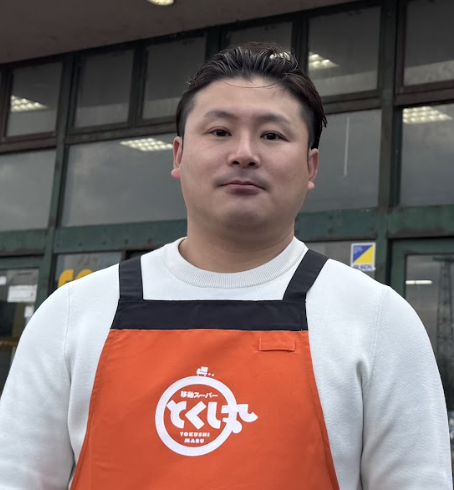 とくし丸　販売パートナー　佐野 和輝さん画像