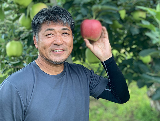 まさひろ林檎園　工藤さん画像